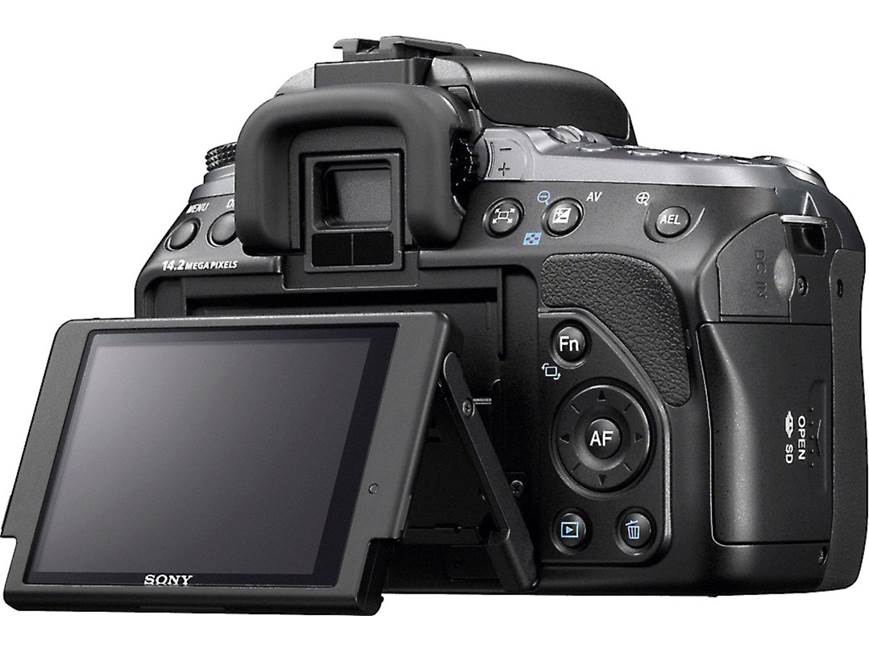 Sony Alpha DSLR-A550 Kit 14.2-megapixel digital SLR camera with 18