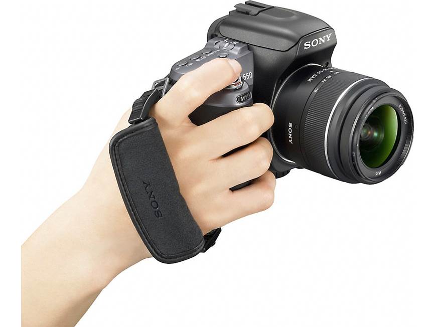 Sony Alpha DSLR-A550 Kit 14.2-megapixel digital SLR camera with 18