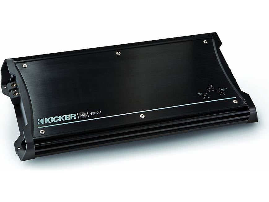 Kicker 10ZX1500.1 Mono subwoofer amplifier — 1500 watts RMS x 1 at