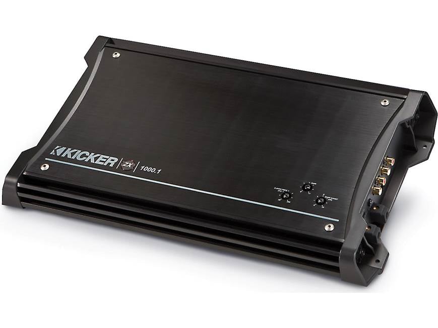 Kicker 10ZX1000.1 Mono subwoofer amplifier — 1000 watts RMS x 1 at