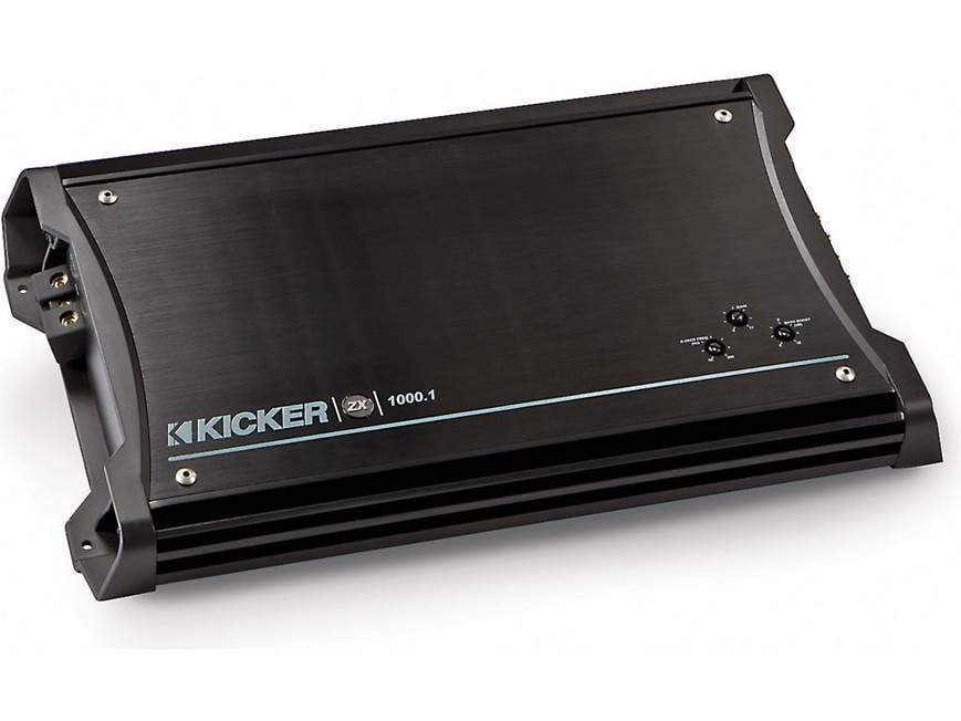 Kicker 10ZX1000.1 Mono subwoofer amplifier — 1000 watts RMS x 1 at