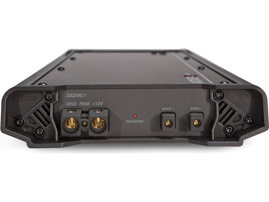 Kicker 10ZX2500.1 Mono subwoofer amplifier — 2500 watts RMS x 1 at