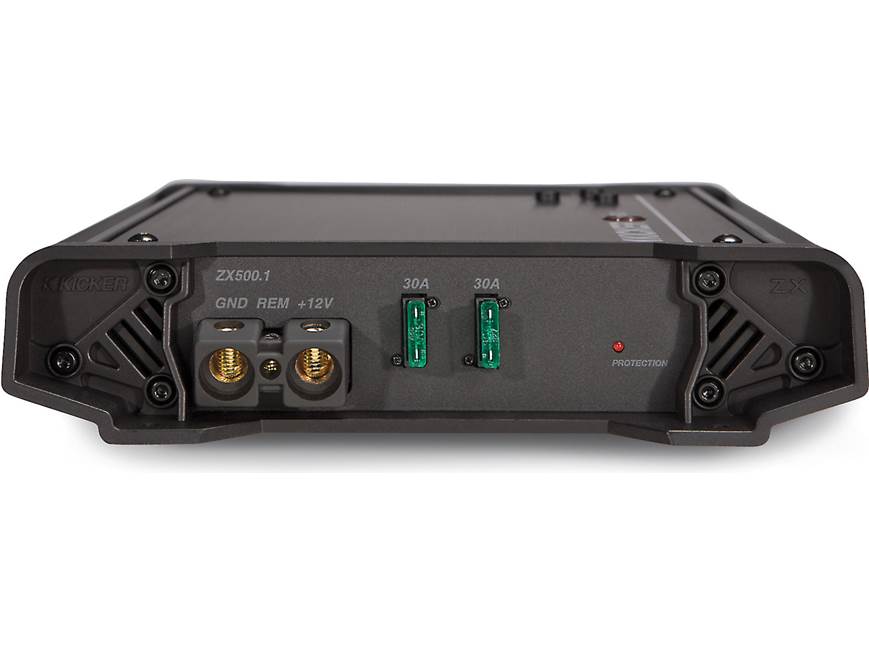 Kicker 10ZX500.1 Mono subwoofer amplifier — 500 watts RMS x 1 at 2