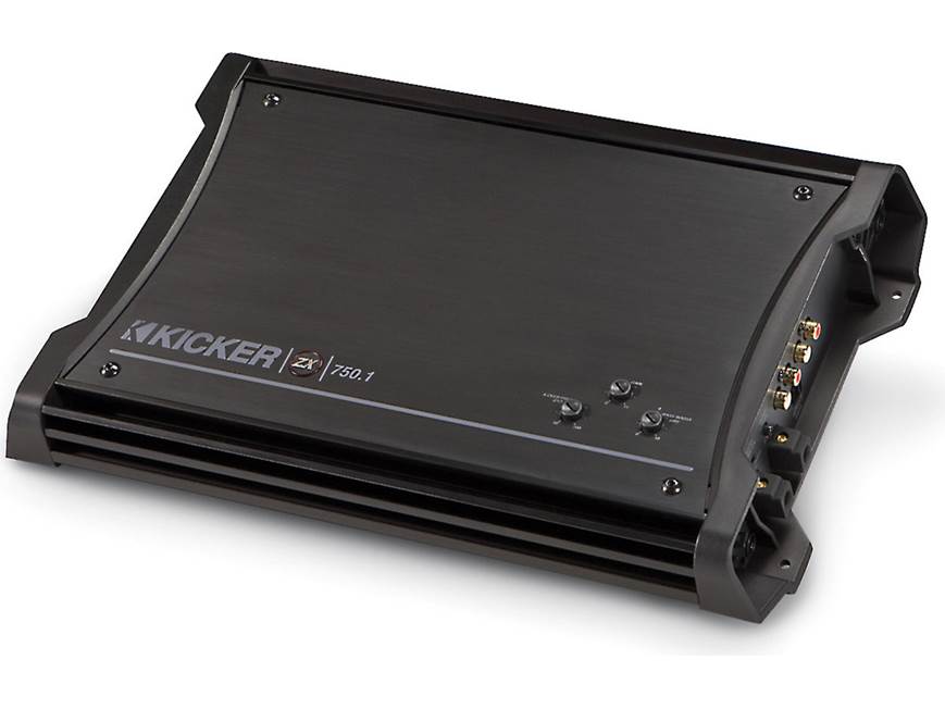 Kicker 10ZX750.1 Mono subwoofer amplifier — 750 watts RMS x 1 at 2