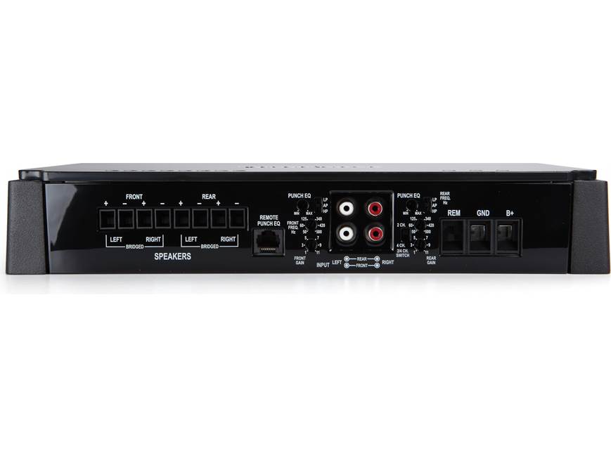 Rockford Fosgate Punch P500-4 4-channel car amplifier — 60 watts
