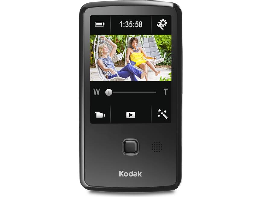 Kodak Zi10 PlayTouch (Chrome) HD pocket video camera (Chrome) at