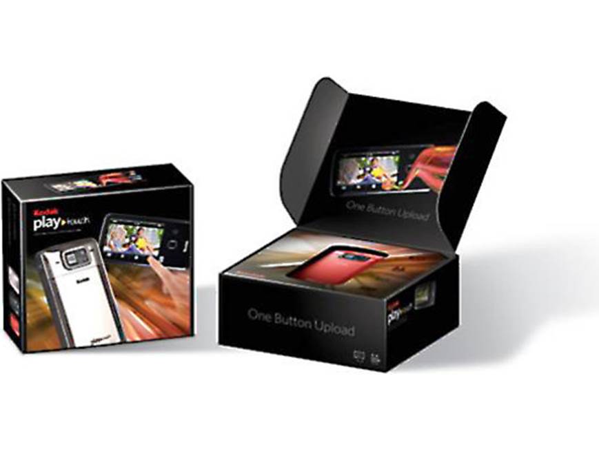 Kodak PlayTouch シルバー 5MP Kodak Zi10 PlayTouch Video Camera (Chrome) 1252121 B&H Photo