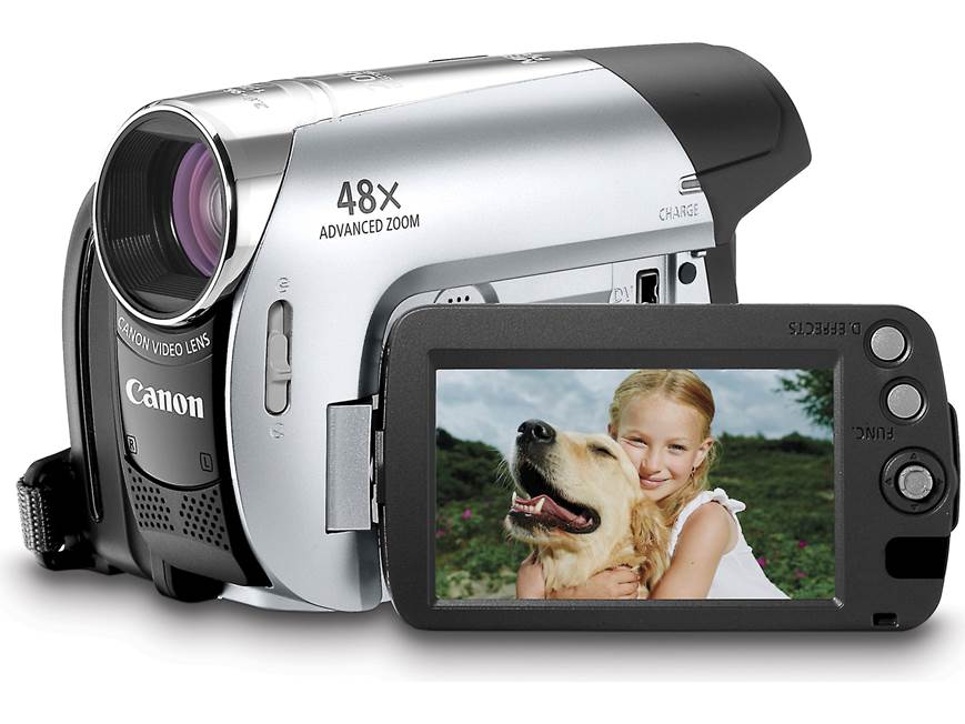 Canon ZR930 Mini DV camcorder at Crutchfield