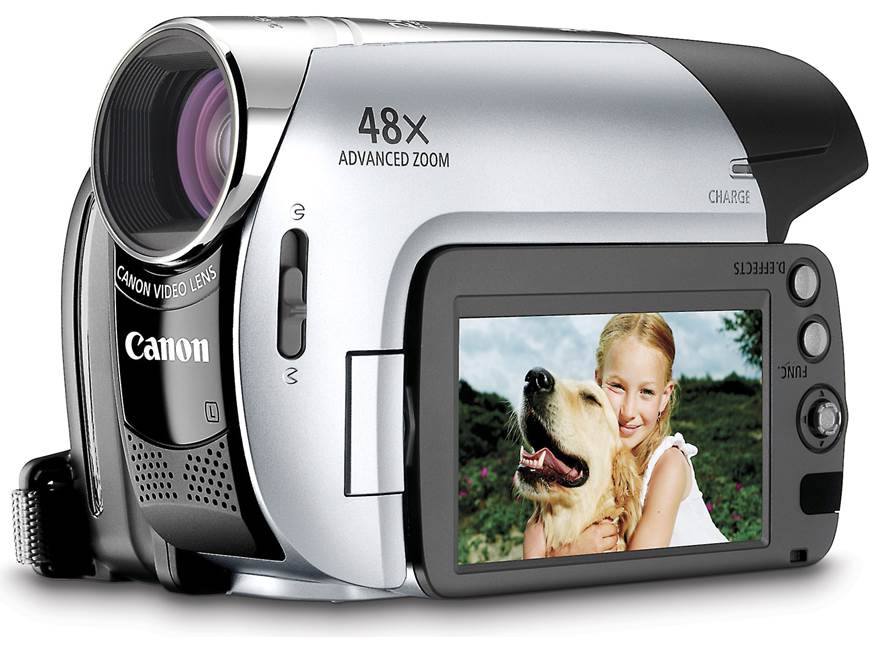 Canon ZR930 Mini DV camcorder at Crutchfield