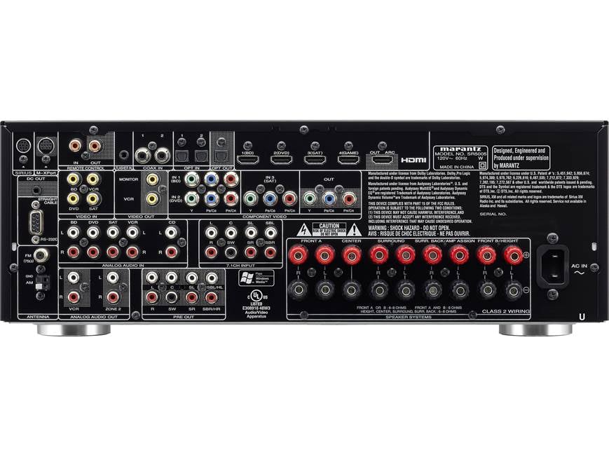 marantz AVサラウンドレシーバー SR5005 Marantz SR5005 Home theater receiver at Crutchfield