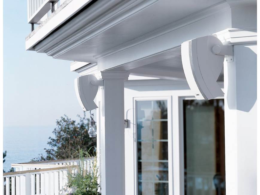 Bose 251 environmental speakers (White) (White) at Crutchfield