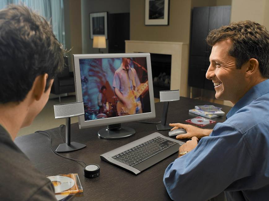 Bose® Companion® 5 multimedia speaker system at Crutchfield