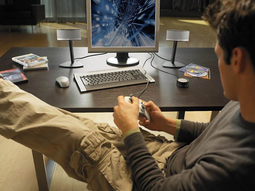 Bose® Companion® 5 multimedia speaker system at Crutchfield