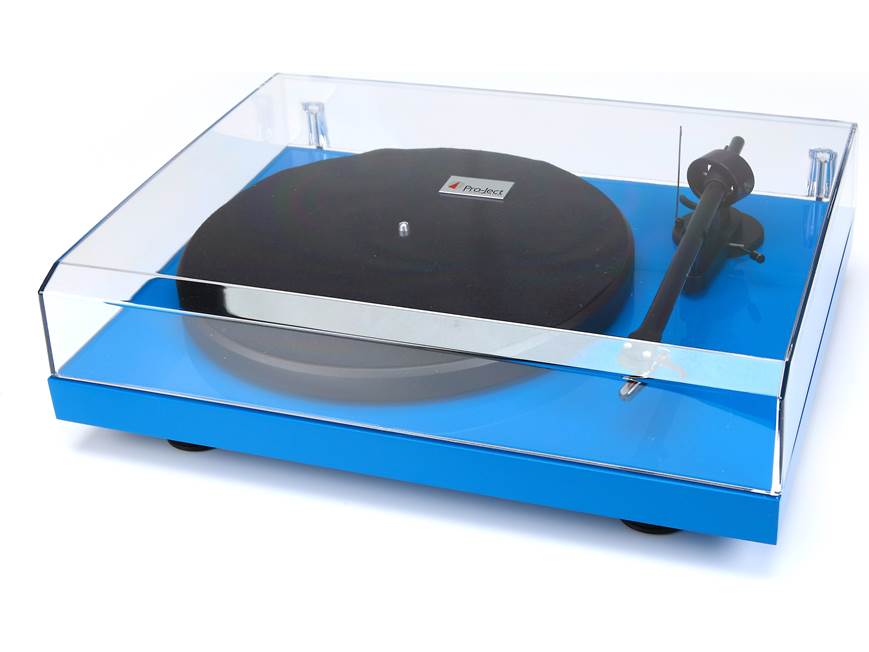 Pro-Ject Debut III (Gloss Blue) Manual belt-drive turntable with