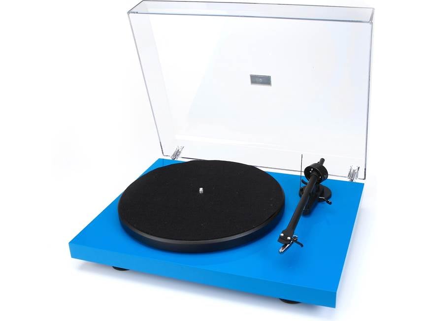Pro-Ject Debut III (Gloss Blue) Manual belt-drive turntable with