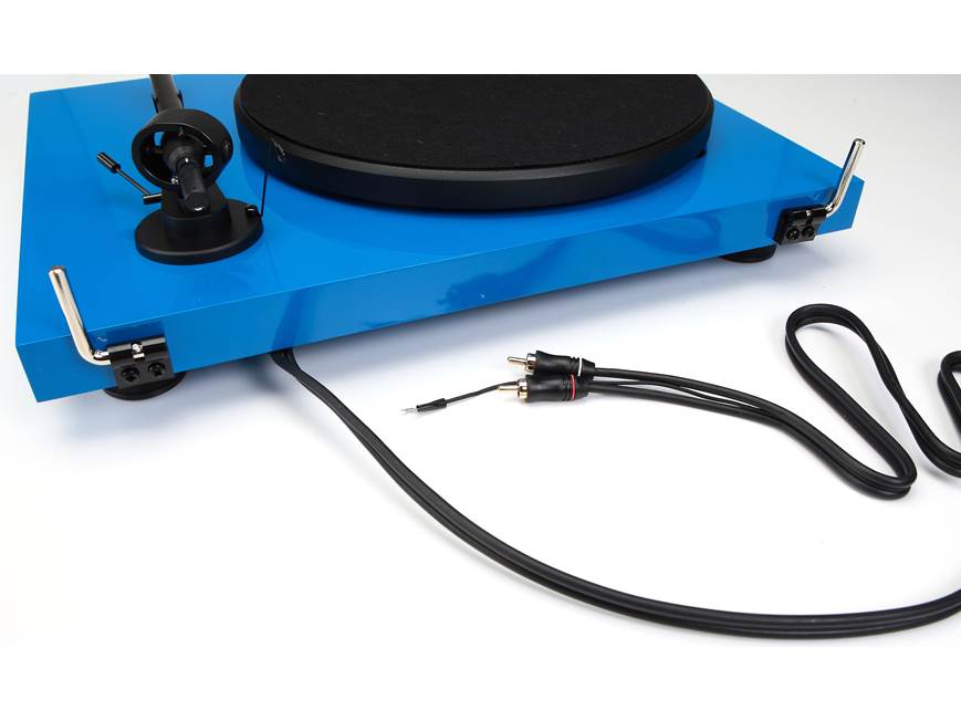 Pro-Ject Debut III (Gloss Blue) Manual belt-drive turntable with