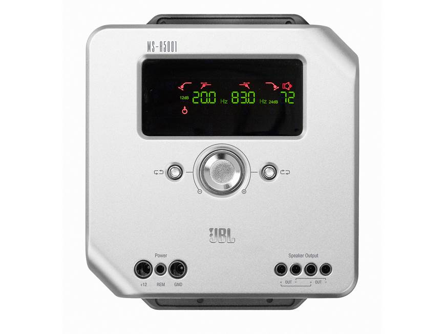 【ままま】JBL 1ch パワーアンプ MS-A5001 JBL MS-A5001 Mono subwoofer amplifier — 500 watts RMS x 1 at