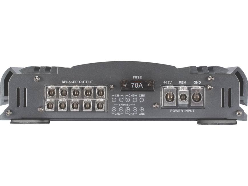 Jensen Power 5500 5-channel car amplifier — 60 watts RMS x 4 at 4