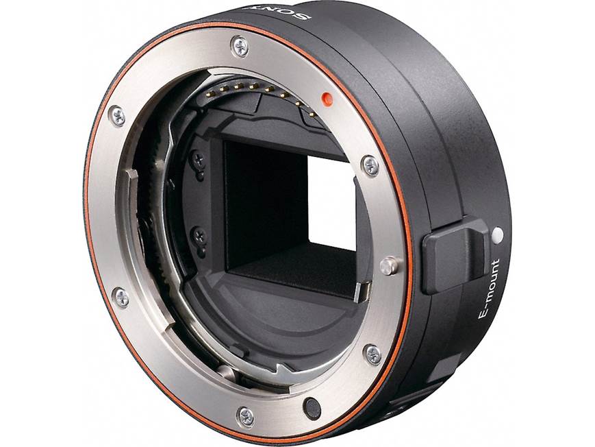 Sony LA-EA1 Alpha A-mount lens to NEX camera adapter at Crutchfield