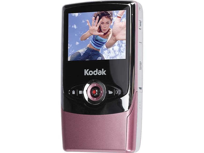 Kodak Zi6 (Black) HD pocket video camera (Black) at Crutchfield
