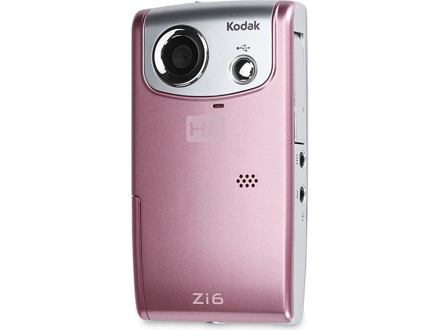 Kodak Zi6 (Pink) HD pocket video camera (Pink) at Crutchfield