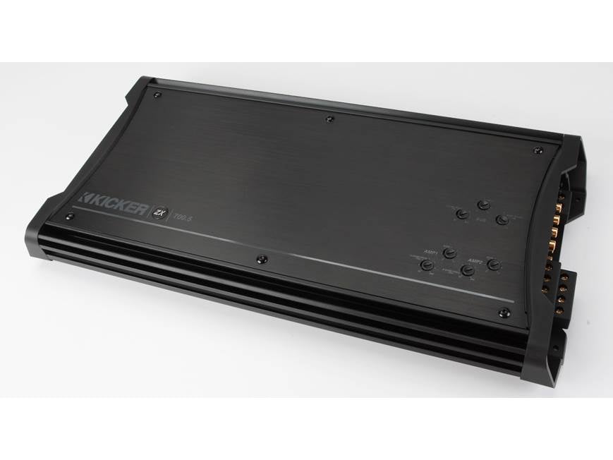 Kicker 10ZX700.5 5-channel amplifier — 70 watts RMS x 4 at 4 ohms