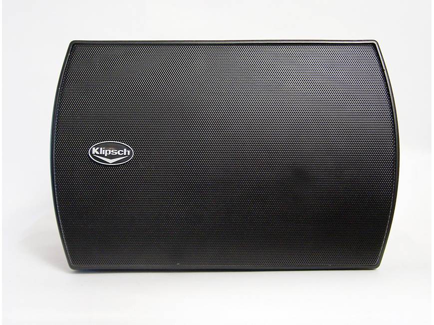 Klipsch AW-525 Altoparlante Da Esterno - Resistente Ai Raggi UV Con Griglia In Alluminio E Tweeter Tractrix - Colore Nero - 4