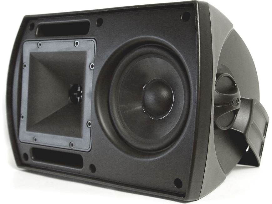 Klipsch AW-525 (Black) Outdoor speakers (Black) at Crutchfield