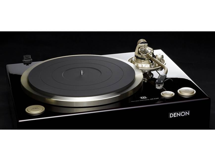 Denon DP-A100 100th anniversary turntable at Crutchfield