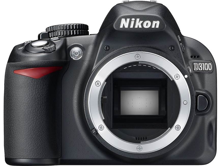 Nikon D3100 Kit 14.2-megapixel digital SLR camera with 18-55mm