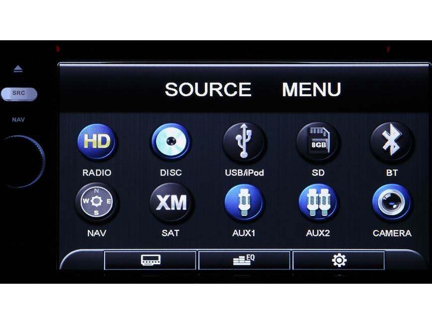 Jensen VM9324 DVD receiver at Crutchfield