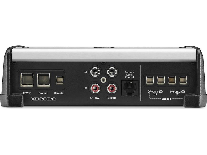 JL Audio XD200/2 2-channel car amplifier — 75 watts RMS x 2 at