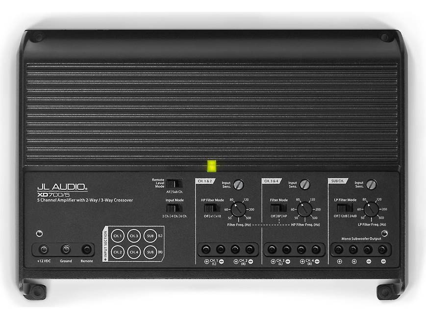 よ*ー様 JL Audio XD700/5 パワーアンプ JL Audio XD700/5 5-channel car amplifier — 75 watts RMS x 4 at 4