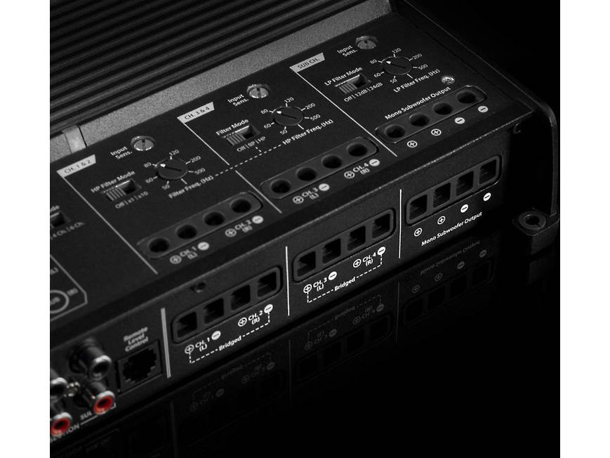 JL Audio XD700/5 5-channel car amplifier — 75 watts RMS x 4 at 4