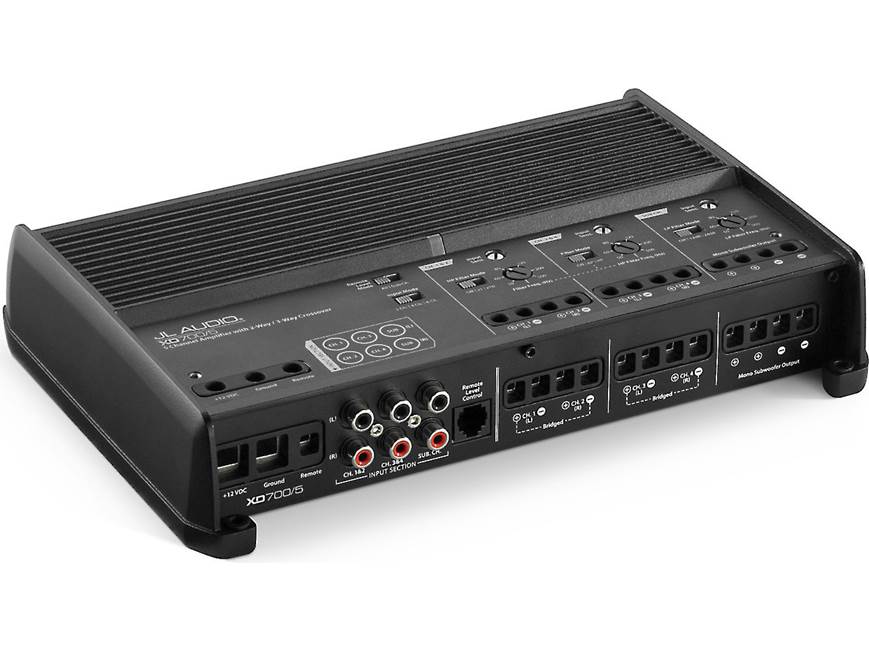 JL Audio XD700/5 5-channel car amplifier — 75 watts RMS x 4 at 4