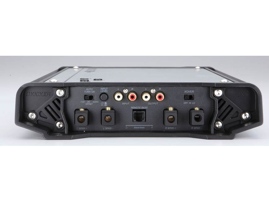 Kicker ZXM450.2 Marine amplifier —150 watts RMS x 2 at Crutchfield