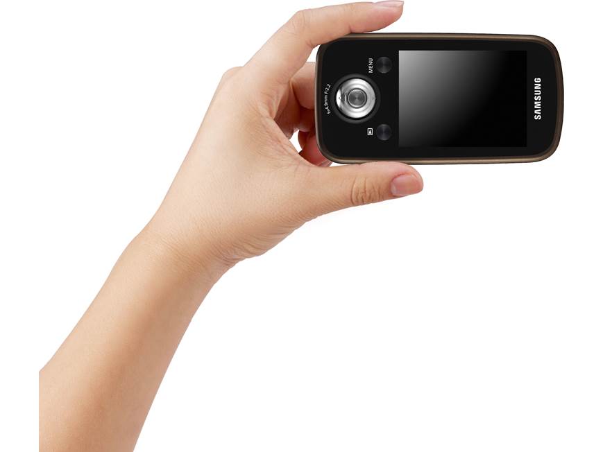 Samsung HMX-E10 (Black) HD digital pocket camcorder (Black) at