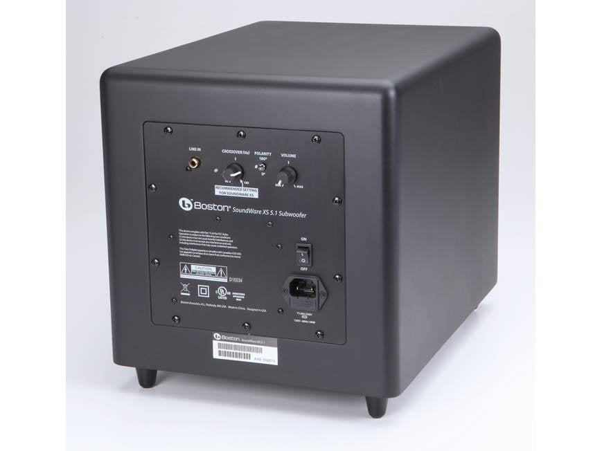 Boston Acoustics SoundWare XS 5.1 Home theater speaker system at