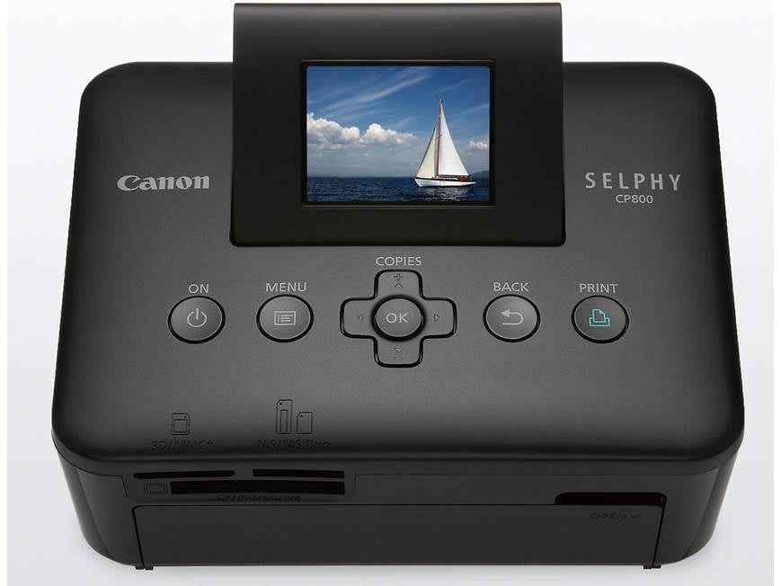 Canon Selphy CP800 Compact photo printer at Crutchfield