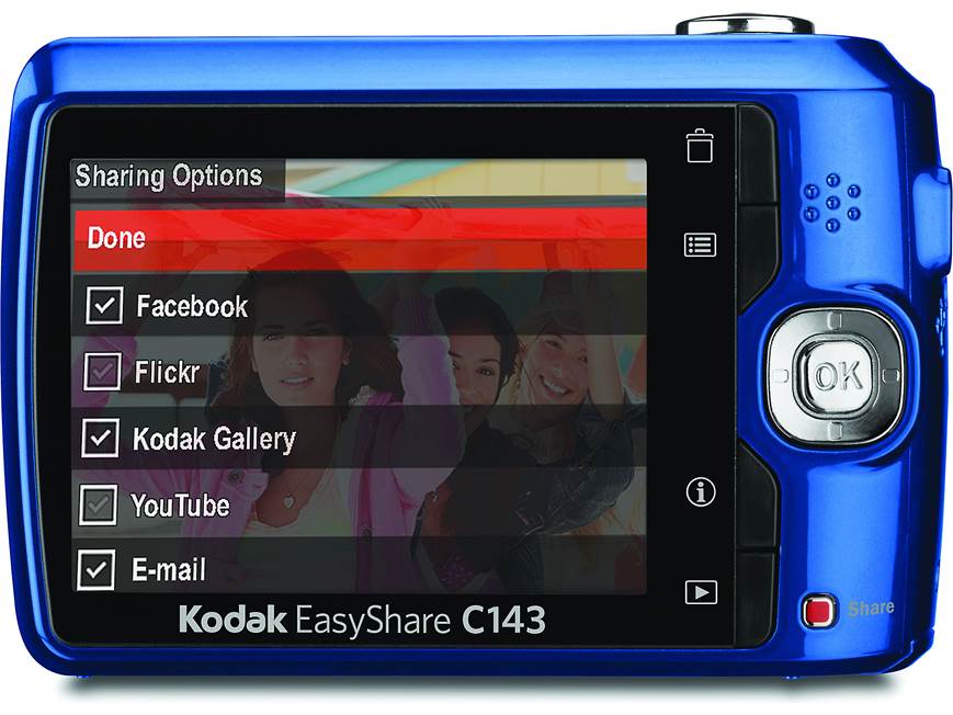 Kodak Easyshare C143 デジタルカメラ 動作確認済 Kodak EasyShare C143 Digital Camera (Green) 8281180 B&H Photo