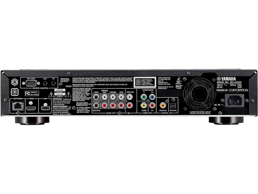 Yamaha BD-A1000 Internet-ready universal Blu-ray player, 3D-ready