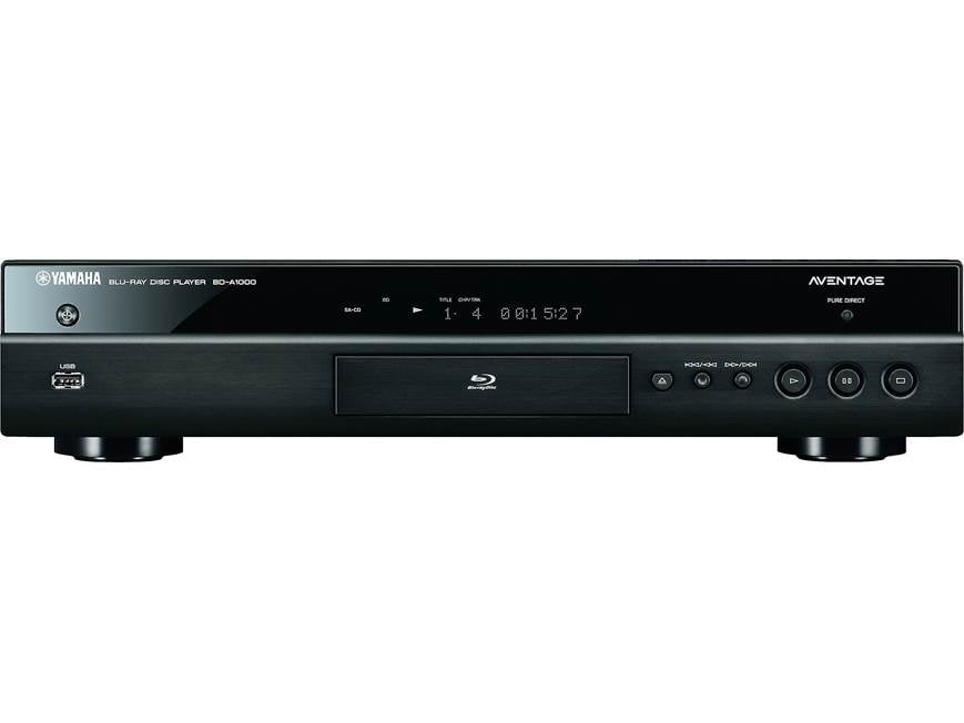 Yamaha DVDプレーヤー ブラック Yamaha BD-A1000 Internet-ready universal Blu-ray player, 3D-ready
