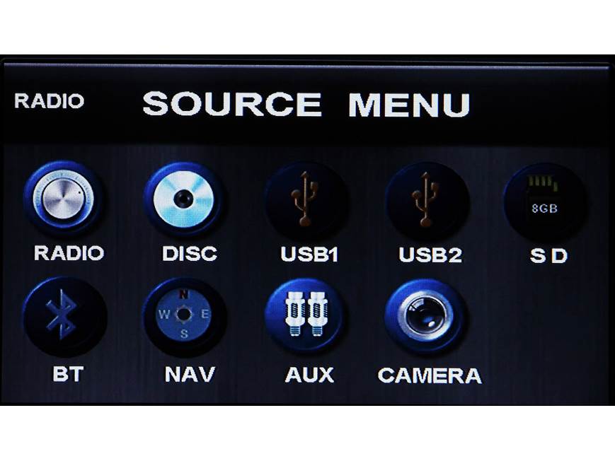 Jensen VM9224 DVD receiver at Crutchfield