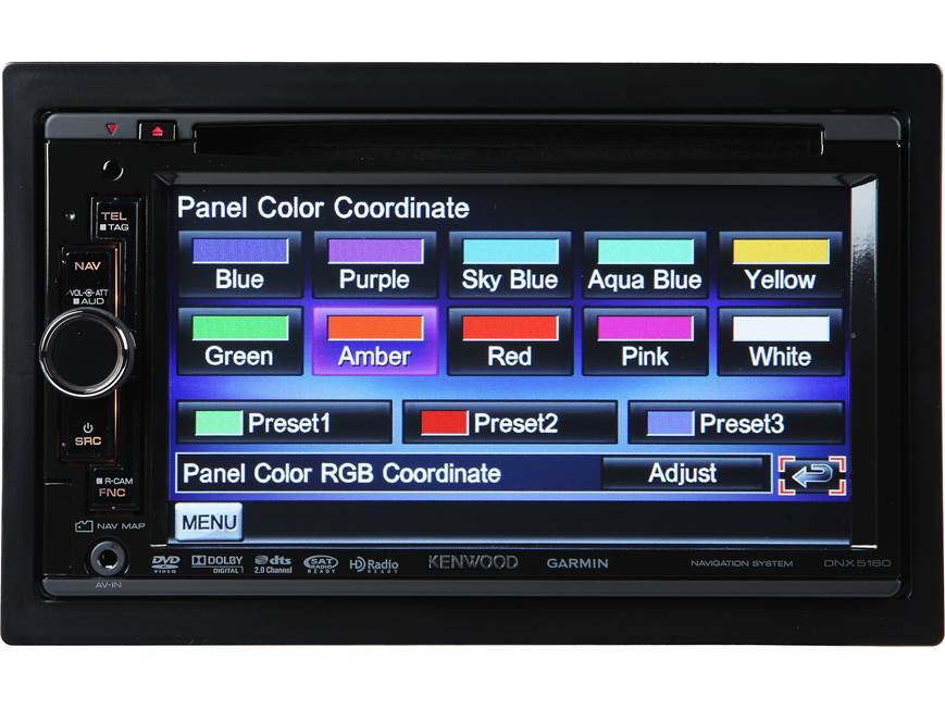 Kenwood DNX5160 Navigation receiver (New Stock) at Crutchfield