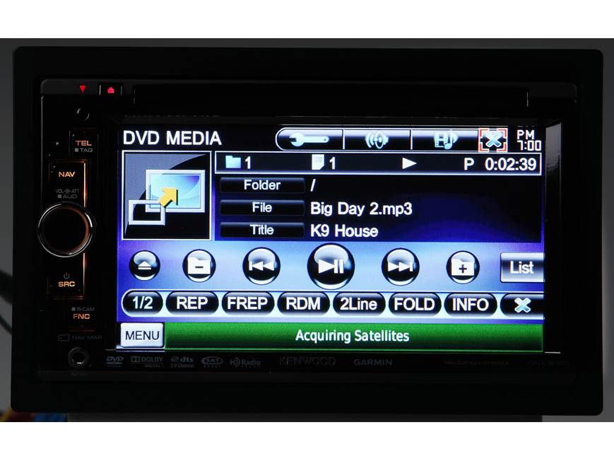 ［取引中]値下げしました　KENWOOD DDX6016    Monitor with DVD Receiver KENWOOD DDX6016BT- Pure Sound Experience 7inch type wide touch