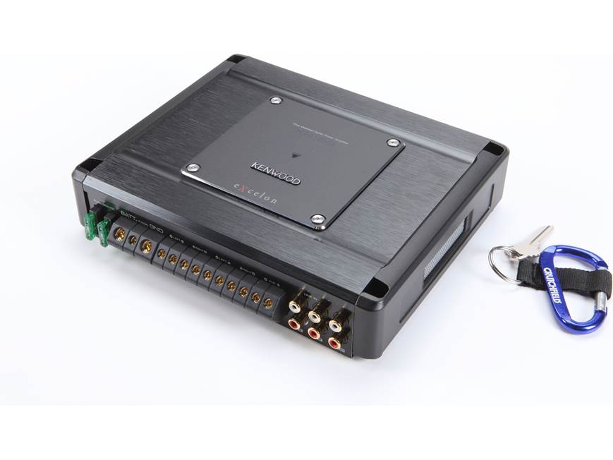 Kenwood XR-5S 5-channel car amplifier — 80 watts RMS x 4 at 4 ohms