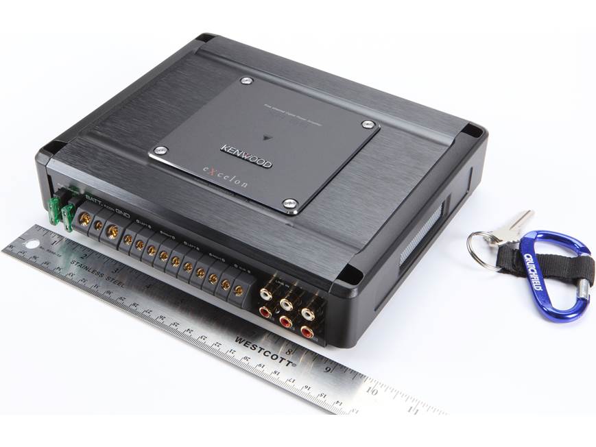 Kenwood XR-5S 5-channel car amplifier — 80 watts RMS x 4 at 4 ohms
