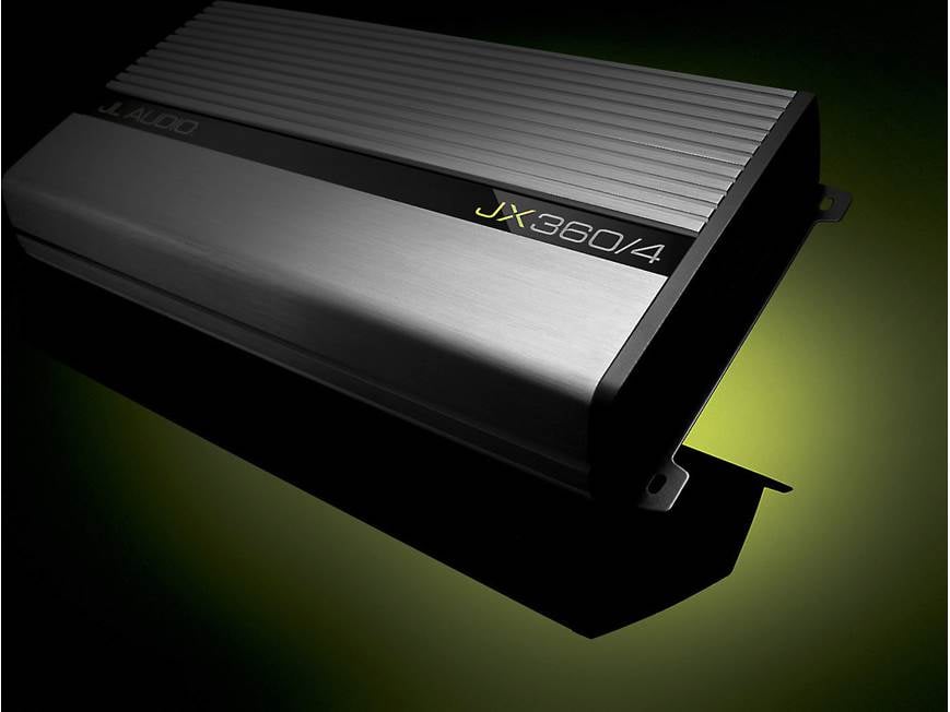 JL Audio JX360/4 4-channel car amplifier — 70 watts RMS x 4 at