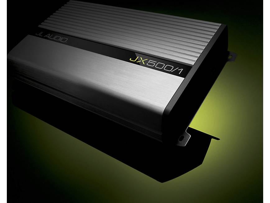 JL Audio JX500/1 Mono subwoofer amplifier — 500 watts RMS x 1 at 2