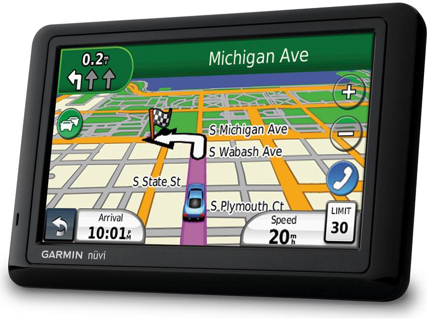Garmin nüvi® 1490LMT Portable navigator with free lifetime traffic